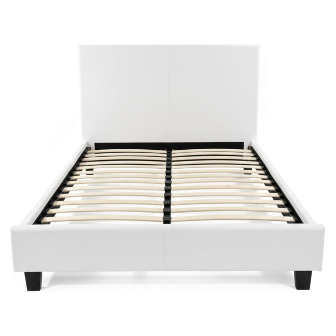 Amaryn Upholstered Platform Bed Frame with Smooth Headboard