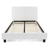Amaryn Upholstered Platform Bed Frame with Smooth Headboard