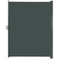 118" x 79" Retractable Side Awning Patio Outdoor Folding Privacy Screen with Resistance to UV Rays & Wind, Grey