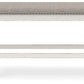 Robbinsdale - Dbl Counter Height Upholstered Dining Bench - Antique White