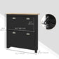 Small Shoe Cabinet with 2 Flip Drawers and Adjustable Shelves, 12 Pair Shoe Storage Organizer for Hallway, Black