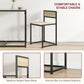 Dining Table Set, Industrial Dining Set for 2, Kitchen Table and Chairs for Small Space, Dining Room Table with Chairs