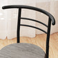 Dining Table Set of 3, 31.5" Kitchen Table and Chairs Set for 2 with Shelf, for Small Space, Dining Room, Living Room