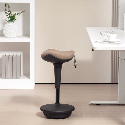 Adjustable Swivel Standing Desk Wobble Stool
