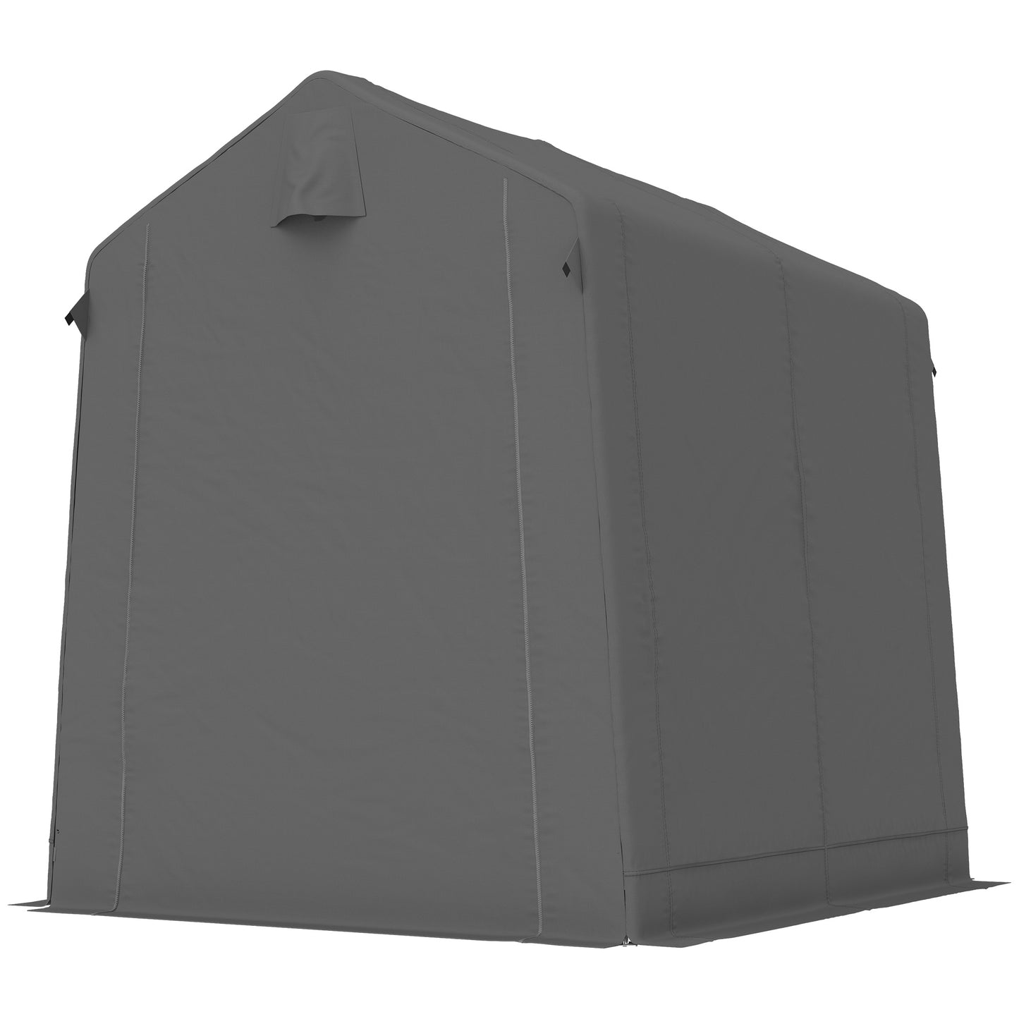 7.5' x 6.2' Portable Bike Tent with Roll-Up Zipper Door