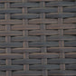Wicker Patio Lounger, Outdoor Recliners Lounge Chair w/ 5-Level Adjustable Backrest, Cushion for Outdoor, Khaki