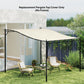 Pergola Canopy Replacement, Pergola Shade Cover for 10' x 10' Pergola ( 84C-038 Series), Beige