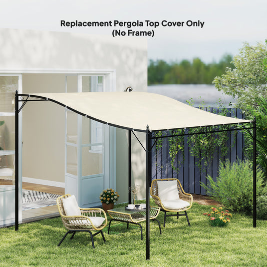 Pergola Canopy Replacement, Pergola Shade Cover for 10' x 10' Pergola ( 84C-038 Series), Beige
