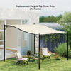 Pergola Canopy Replacement, Pergola Shade Cover for 10' x 10' Pergola ( 84C-038 Series), Beige