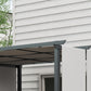 Metal Pergola, Outdoor Pergola with Retractable Canopy, for Garden, Patio, Backyard, Deck