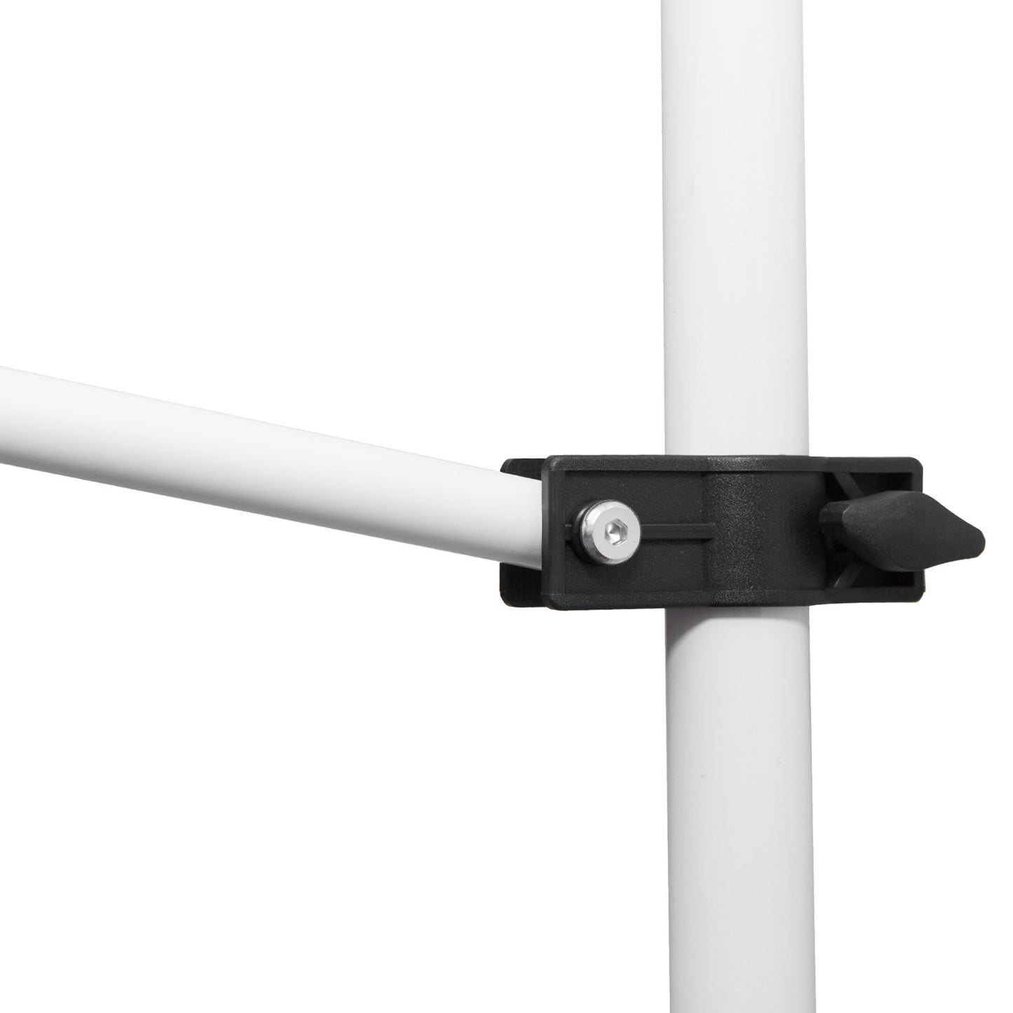 10x5ft Manual Retractable Awning, Patio Sun Shade Canopy Shelter with 5.6-9.2ft Support Pole, Water Resistant UV Protector, for Window, Door, Porch, Deck, White