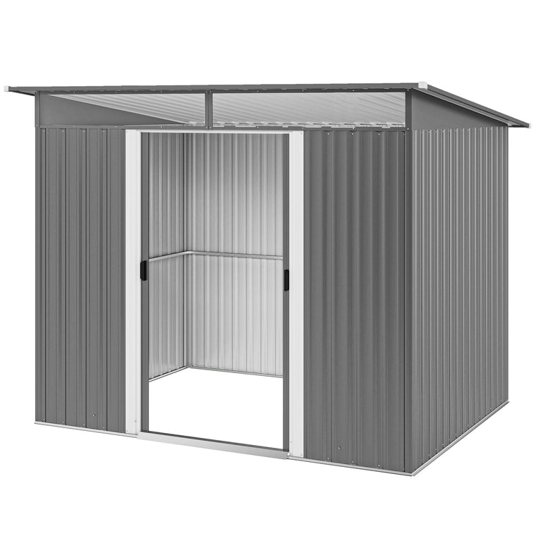 9' x 6.5' Metal Garden Shed