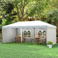 10' x 20' Outdoor Pop Up Canopy Tent Party Tent Instant Shelter W/ Carrying Bag, White