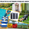 5' x 3' Garbage Bin Shed with Lockable Doors
