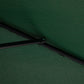 8ft Half Umbrella Outdoor Balcony Parasol Patio Garden Outdoor Window Sun Shade w/ 5 Ribs, Green