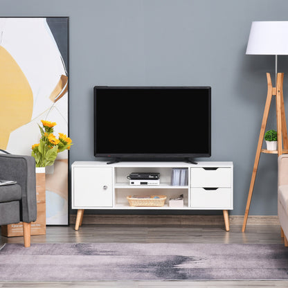 TV Stand for TVs up to 50" with Drawers - White