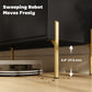 Buffet Cabinet, Modern Sideboard with 3 Soft-Close Drawers and 2 Adjustable Shelves for Living Room, Kitchen, Black