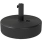 Black Fillable Patio Umbrella Base for 1.5"/1.9" Poles