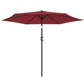 9' Patio Umbrella with 6 Ribs & UV Protection