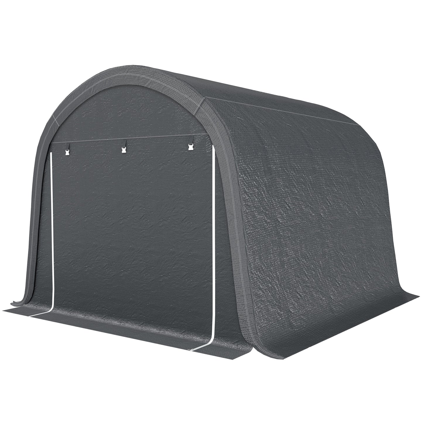 10' x 10' Outdoor Storage Tent, Heavy Duty and Waterproof Portable Shed for Bike, Motorcycle & Garden Tools