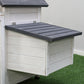 65" Chicken Coop Wooden Hen House Rabbit Hutch Poultry Cage Pen Outdoor Backyard with Nesting Box, Ramp, Run, and Ladder