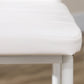 Modern Dining Chairs, Set of 4, High Back PU leather Upholstery and Metal Legs for the Living Room, Kitchen, Home Office, White