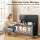 Storage Bench with Lift Top Storage Chest with Safety Hinges for Entryway, Living Room, Black
