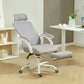 Ergonomic Office Chair, Mesh Reclining Desk Chair with Adjustable Lumbar Support, Headrest, Grey
