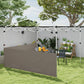 Canopy Sidewalls for 10' x 10' or 10' x 20' Pop up Canopy, 2 PCS Canopy Half Walls Only, Grey