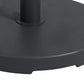 33 lbs Black Concrete Umbrella Base 18.3" Round