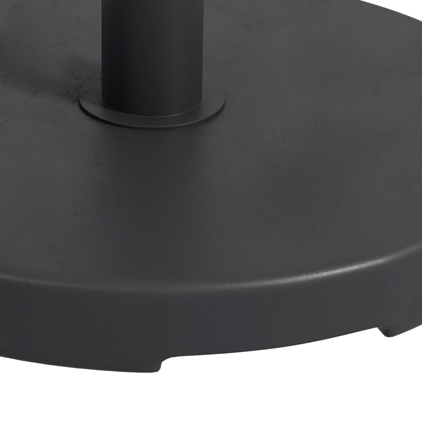 33 lbs Black Concrete Umbrella Base 18.3" Round