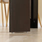 Extendable Dining Table, Expandable Kitchen Table for Small Spaces, Seats up to 6 People, Dark Brown