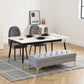 End of Bed Bench, Upholstered Bench, Entryway Shoe Bench with Button Tufted for Living Room, Bedroom, Grey