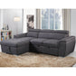 Jordan Sleeper Sectional with Storage Chaise - Forward Furniture