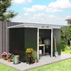 9' x 4' Garden Shed with Foundation Kit and Ventilation
