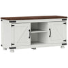 Farmhouse TV Stand with Barn Doors for 50