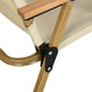 Set of 2 Camping Chair, Lightweight Folding Chair, Portable Armchairs, Excellent for Festivals, Fishing, Beach and Hiking, Beige