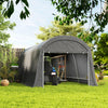 10' x 20' Portable Bike Tent with Roll-Up Door
