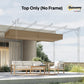 8.2' x 8.4' Tan Retractable Pergola Canopy Replacement