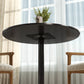 Round Dining Table for 2 with Steel Base