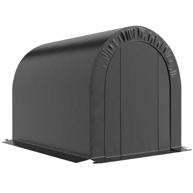 Heavy Duty Galvanized Steel Portable Storage Shed