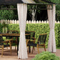 10' x 12' Outdoor Hardtop Gazebo Canopy w/ Double PC Roof, Steel Frame, Nettings, Curtains for Garden Lawn Deck, Khaki