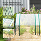 Portable Mini Greenhouse Tunnel Growing Tent Plants Flower Warm House w/ Zippered Roll-up Doors, Clear