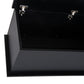 39.5" Storage Chest with 2 Safety Hinges, Storage Box Organizer with Flip-Top Lid, Entryway Storage Bench, Black