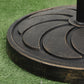 40 lb Heavy Duty Patio Umbrella Base, 21" Round Resin Market Umbrella Stand for Outdoor, Garden, Backyard, Bronze