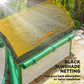 Walk-in Tunnel Greenhouse, Plant Hot House with Sunshade Net, Roll-up Mesh Sidewalls, 2 Doors