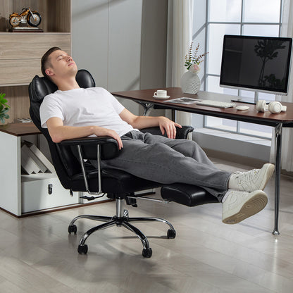 Executive Massage Office Chair with Footrest