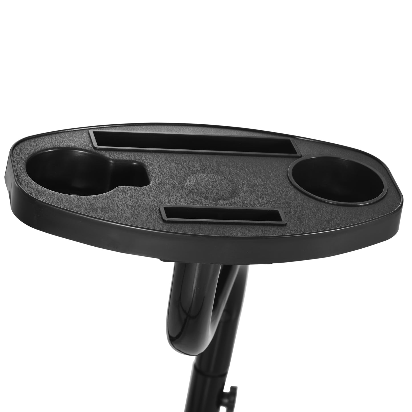 Hammock Chair Stand Only, Metal C-Stand for Hanging Hammock Chair with Tray for Indoor, Outdoor, Porch, Patio, Black