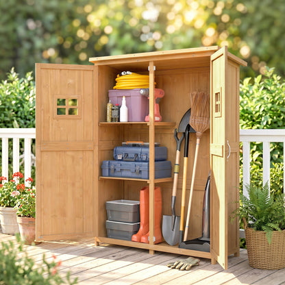 4' x 1.5' Tool Cabinet with Double Doors and Window