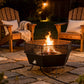 20" Foldable Propane Fire Pit with Lid